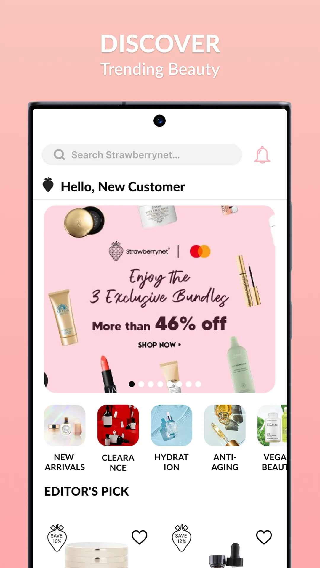 Strawberrynet Beauty Shopping | Indus Appstore | Screenshot