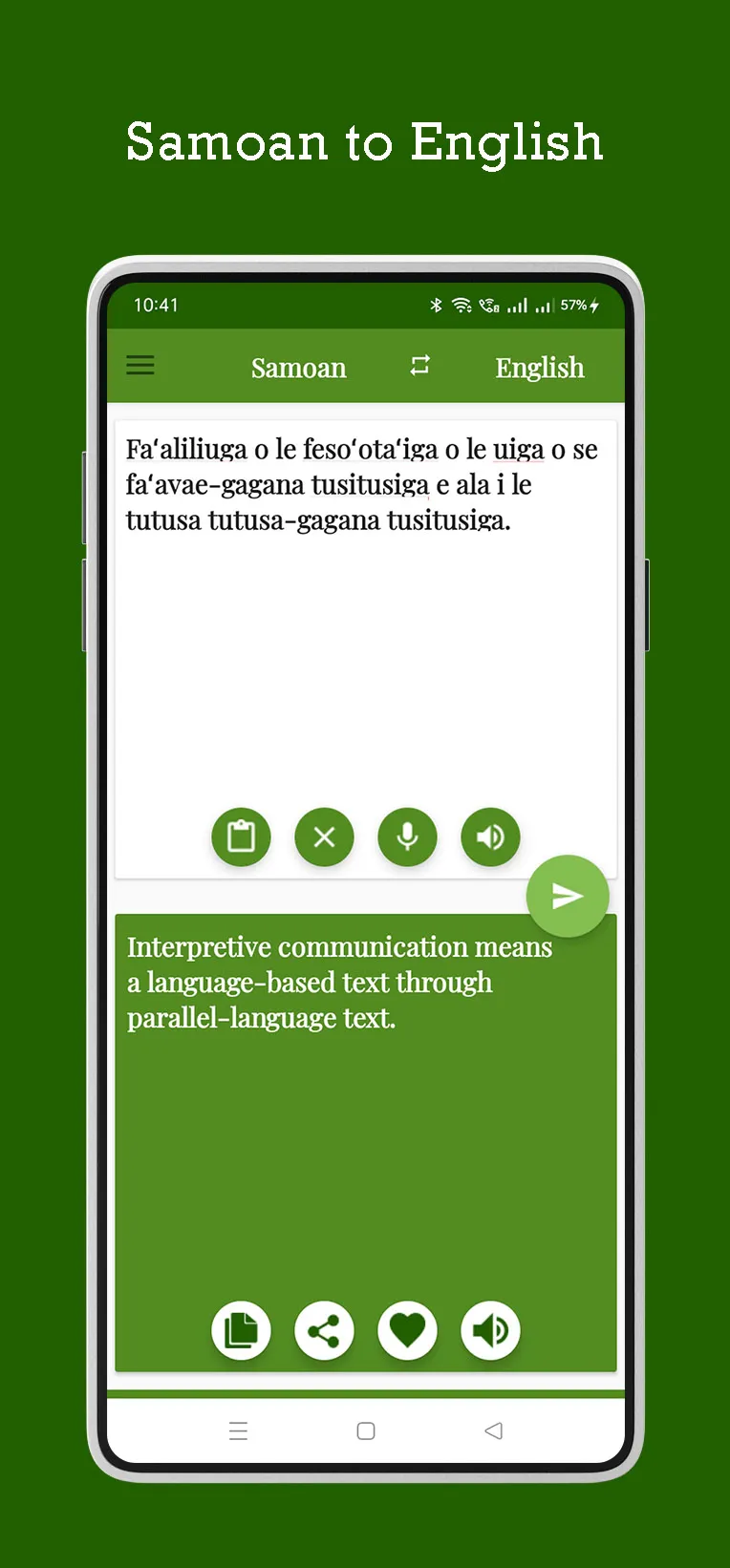 Samoan - English Translator | Indus Appstore | Screenshot