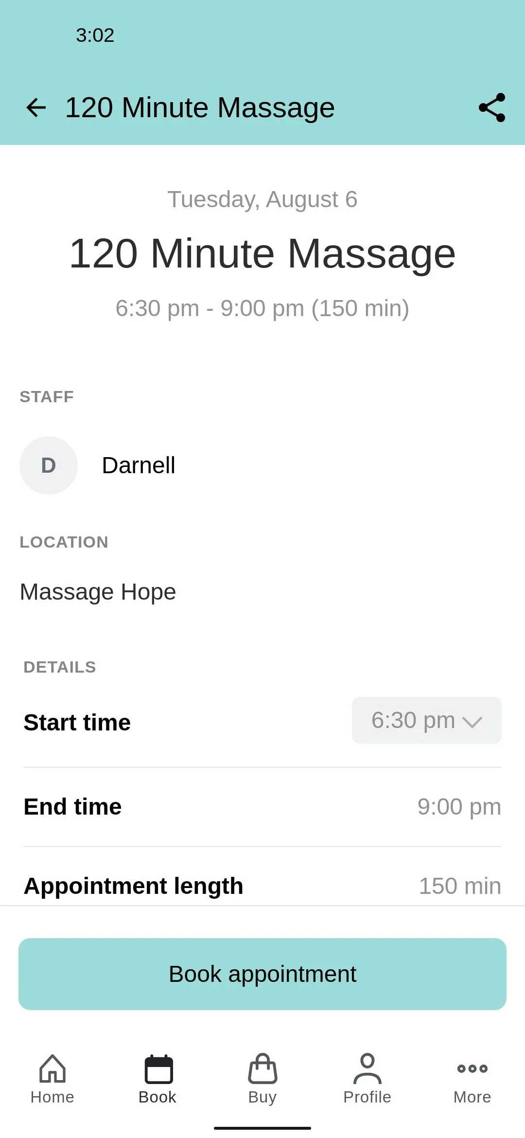 Massage Hope | Indus Appstore | Screenshot