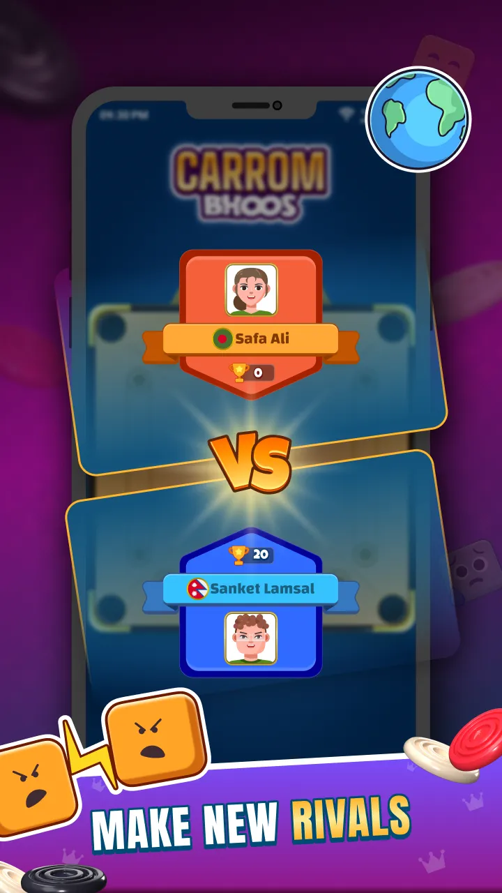 Carrom Board: Pool Game | Indus Appstore | Screenshot