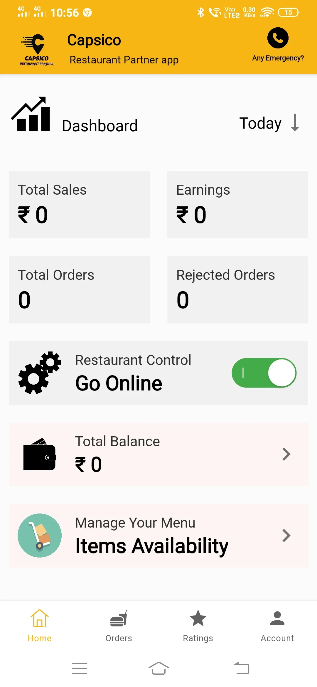 Capsico - Restaurant Partner | Indus Appstore | Screenshot