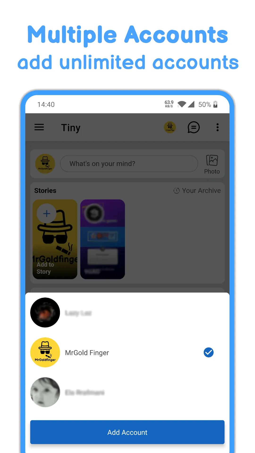 Tiny Social One - Tiny Chat | Indus Appstore | Screenshot