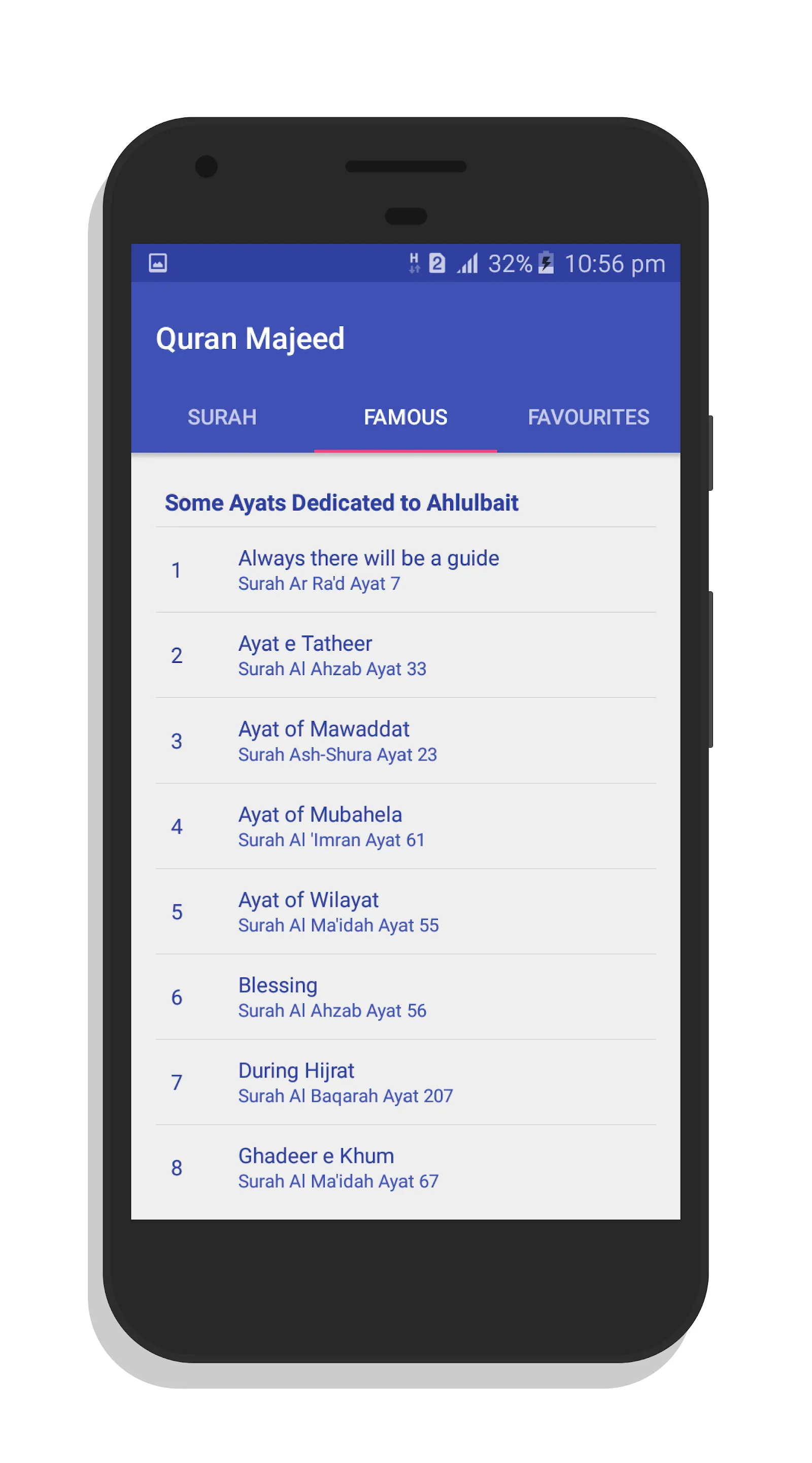 Quran Urdu Hindi Shia | Indus Appstore | Screenshot