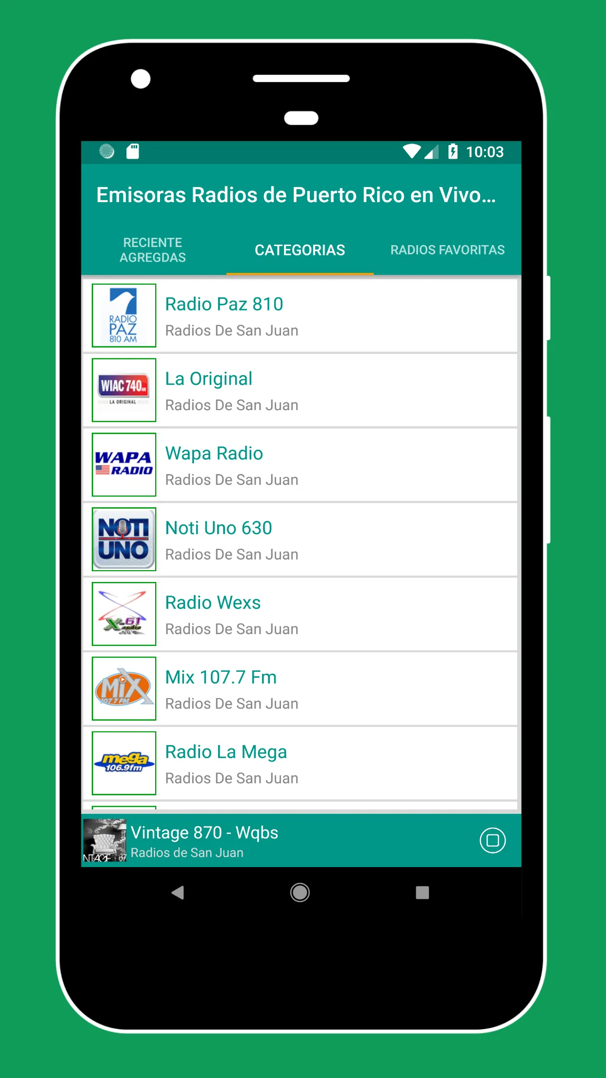 Puerto Rico Radio Station App | Indus Appstore | Screenshot