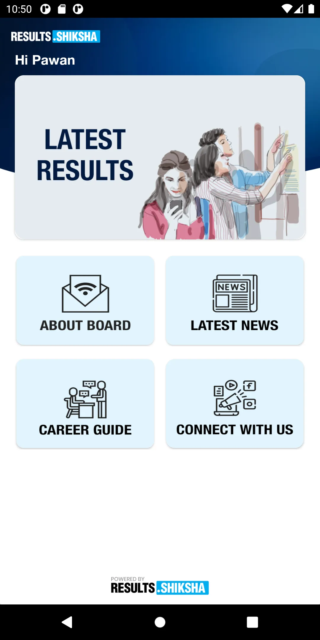 WBSCTVESD Results | Indus Appstore | Screenshot