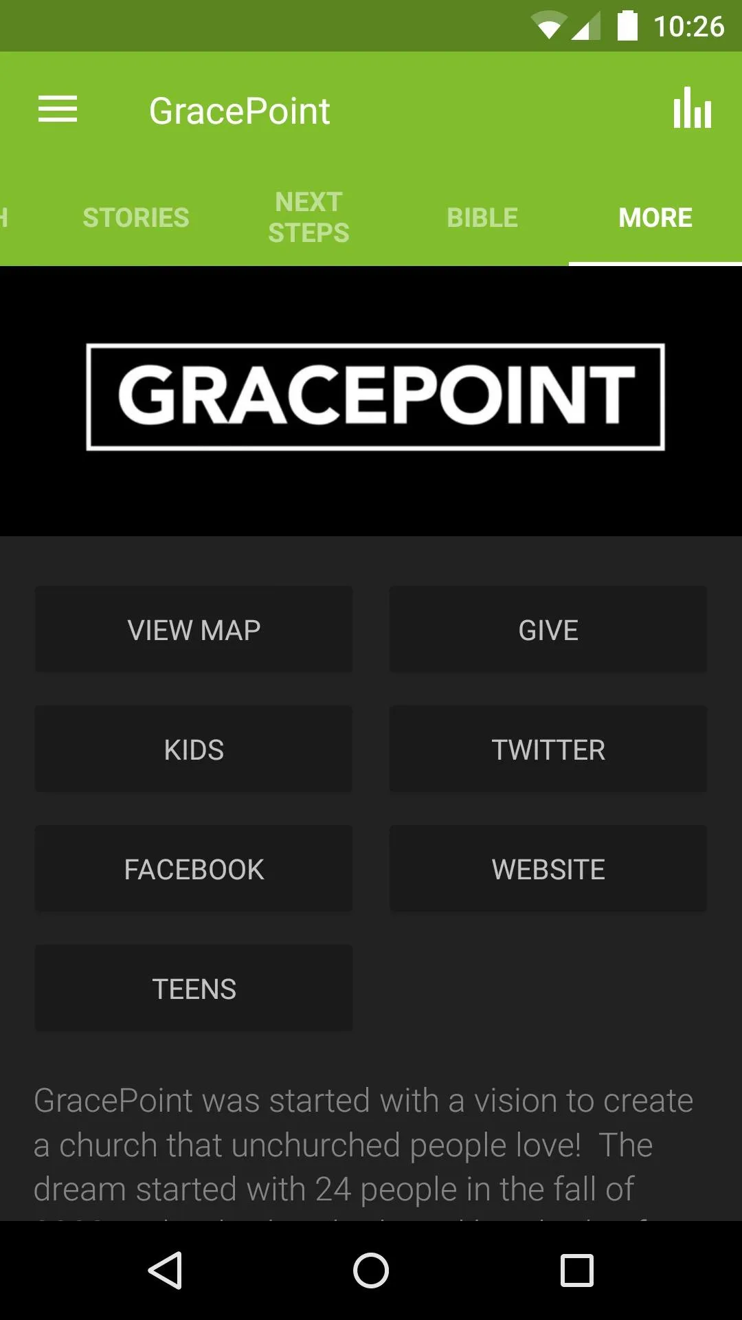 GracePoint Mobile | Indus Appstore | Screenshot