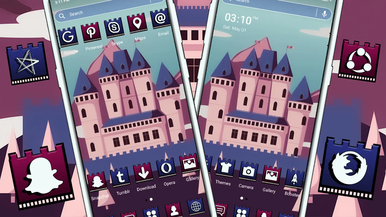 Castle Illustration Theme | Indus Appstore | Screenshot