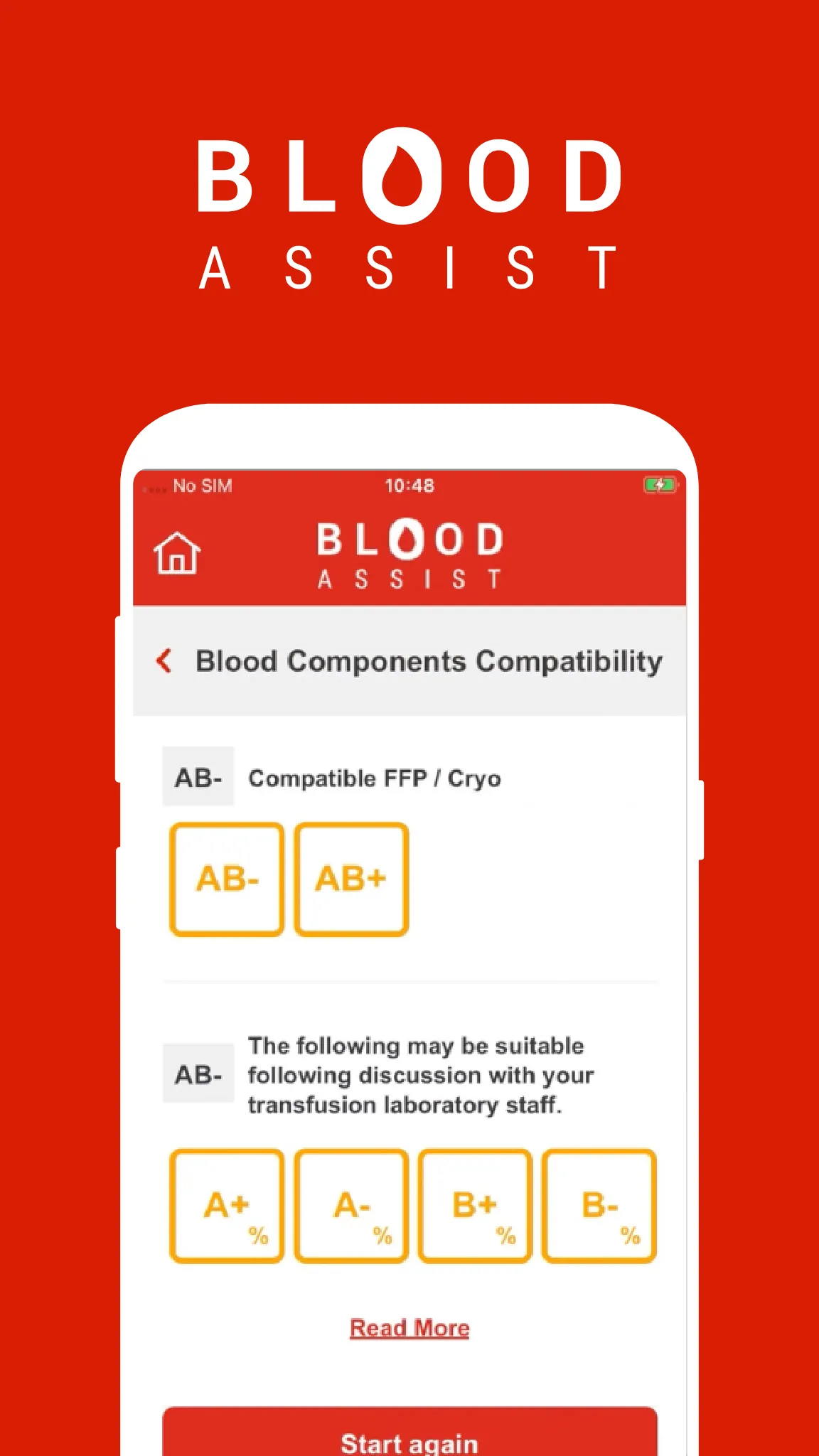 Blood Assist | Indus Appstore | Screenshot