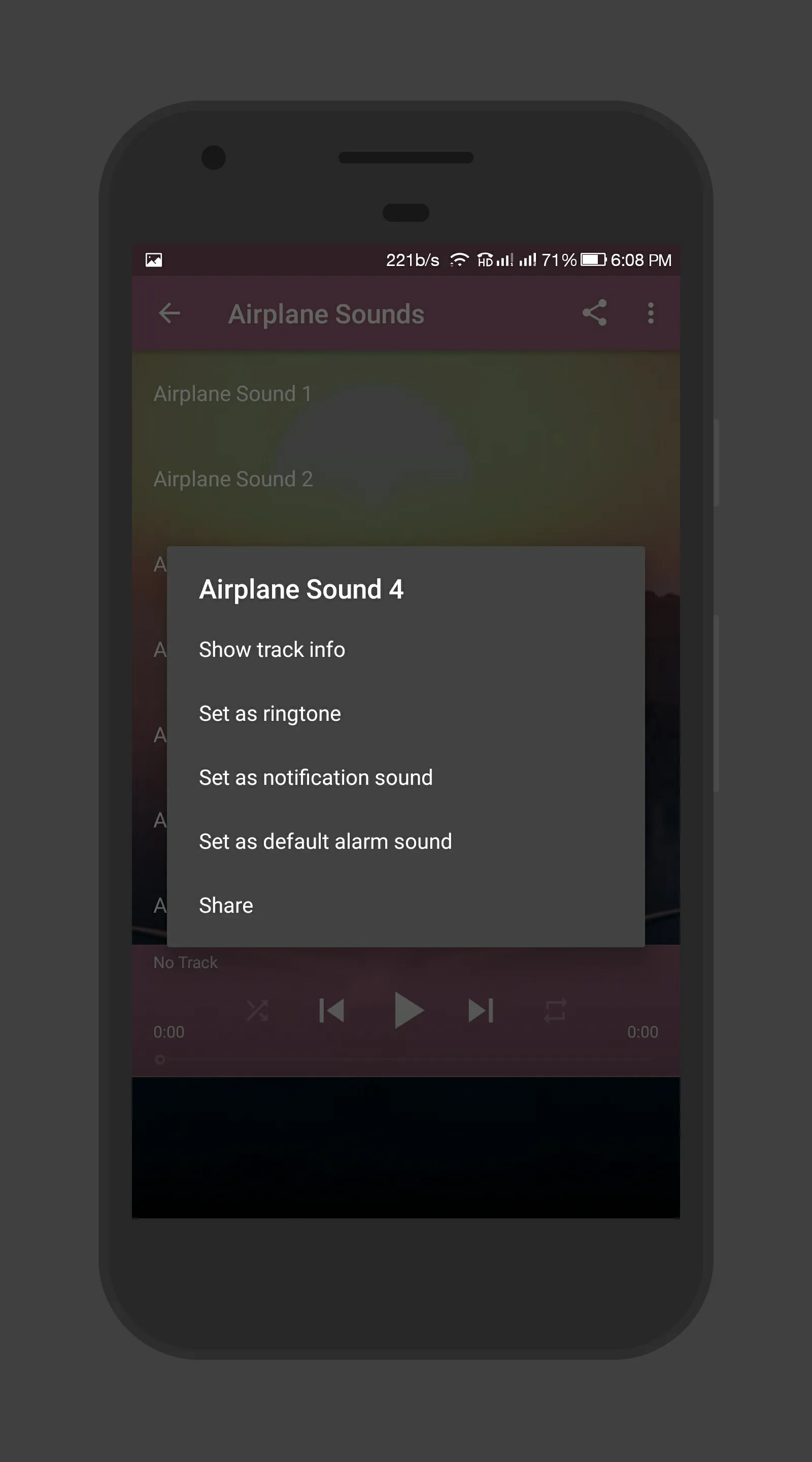 Airplane Sounds | Indus Appstore | Screenshot