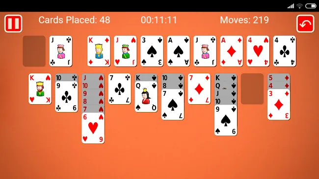 Forty Thieves Solitaire | Indus Appstore | Screenshot