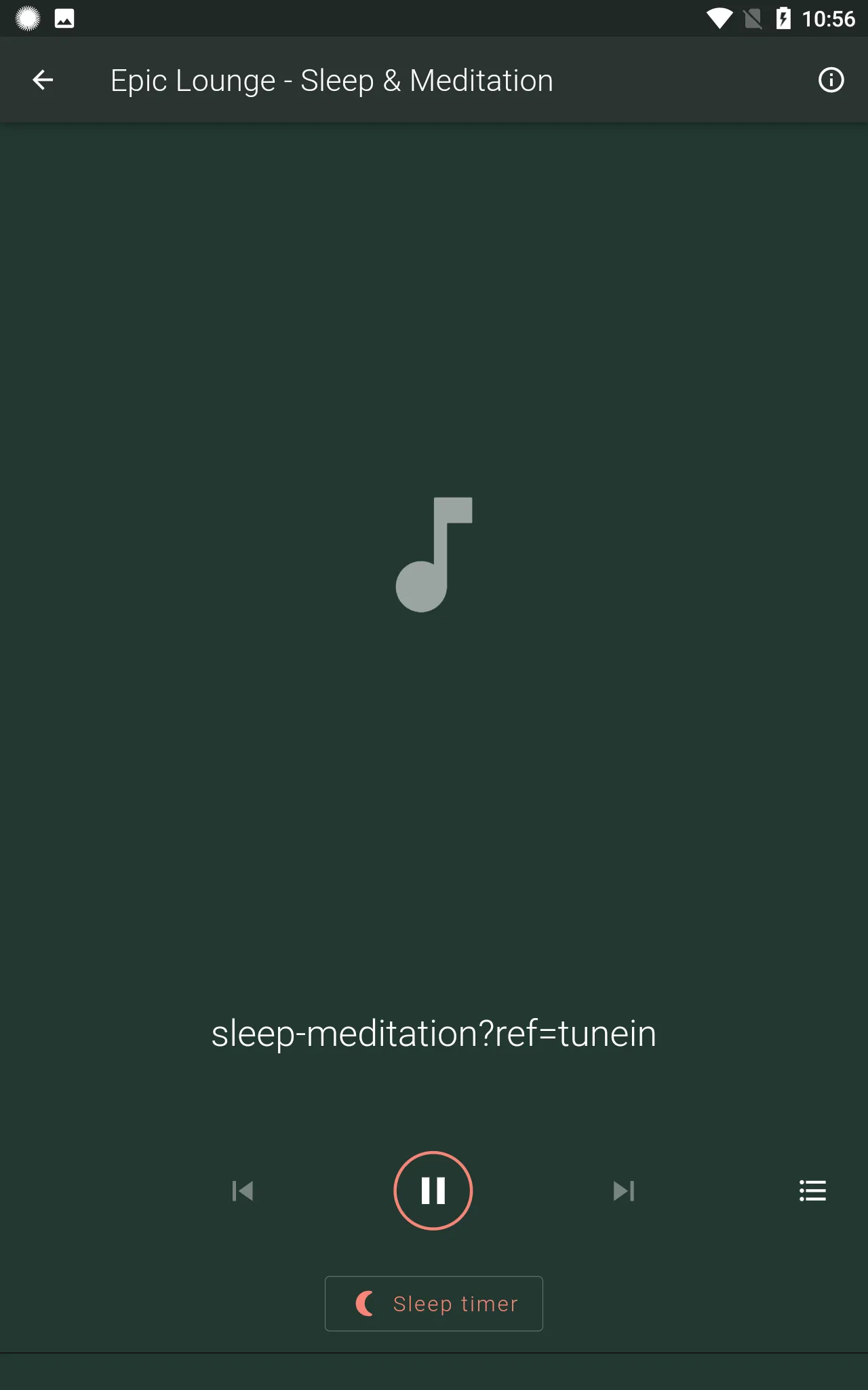 Meditation And  Lounge Radio | Indus Appstore | Screenshot