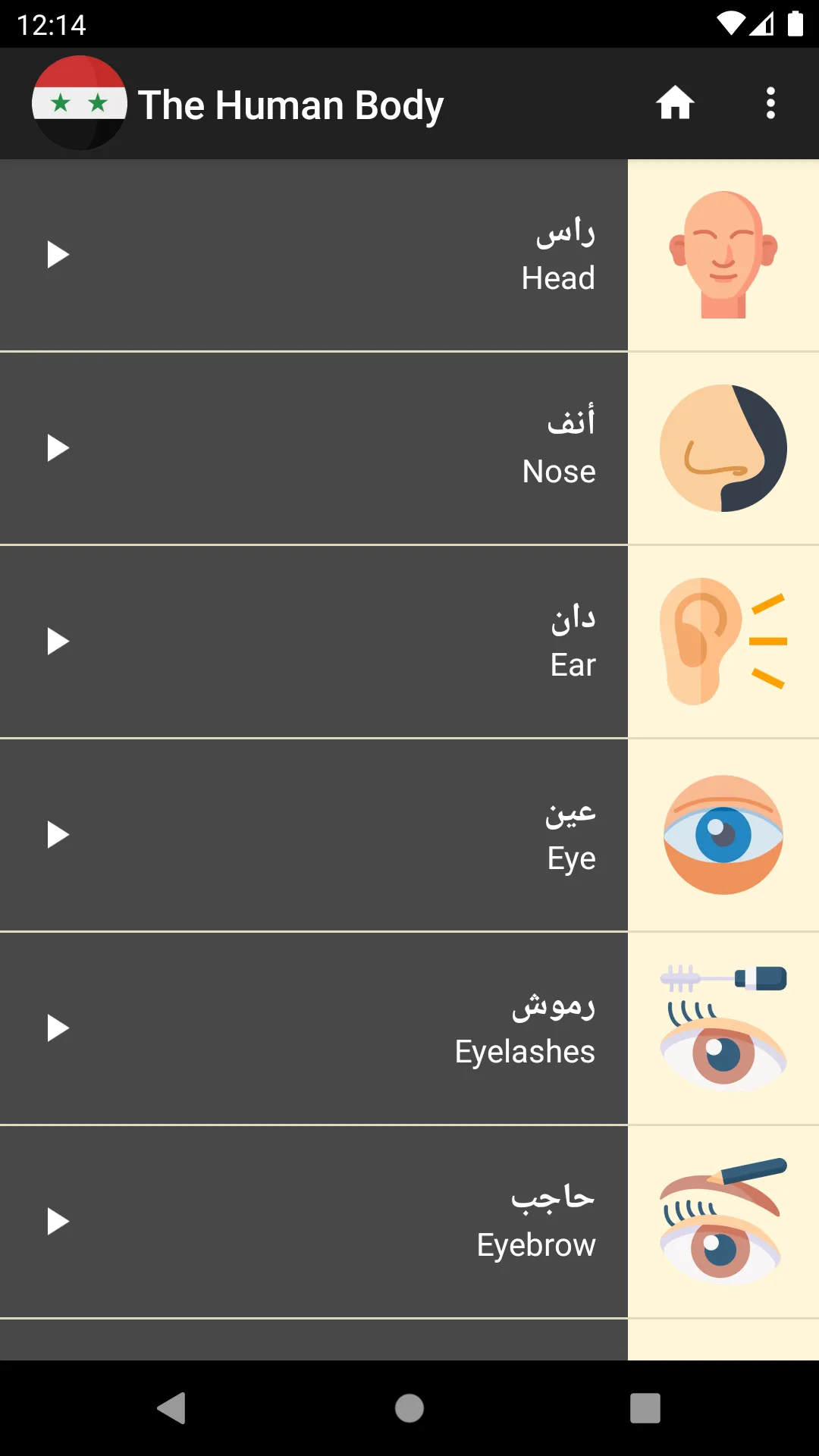 Learn Syrian Arabic | Indus Appstore | Screenshot