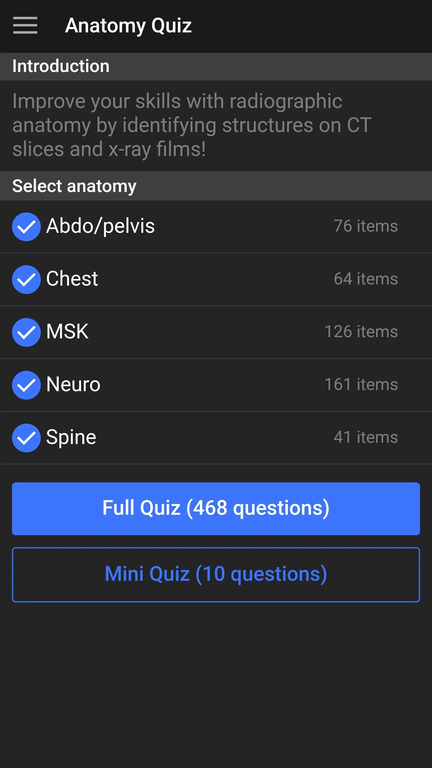 UBC Radiology | Indus Appstore | Screenshot