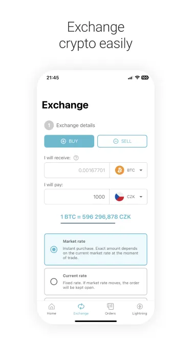 Anycoin.cz: Crypto exchange | Indus Appstore | Screenshot