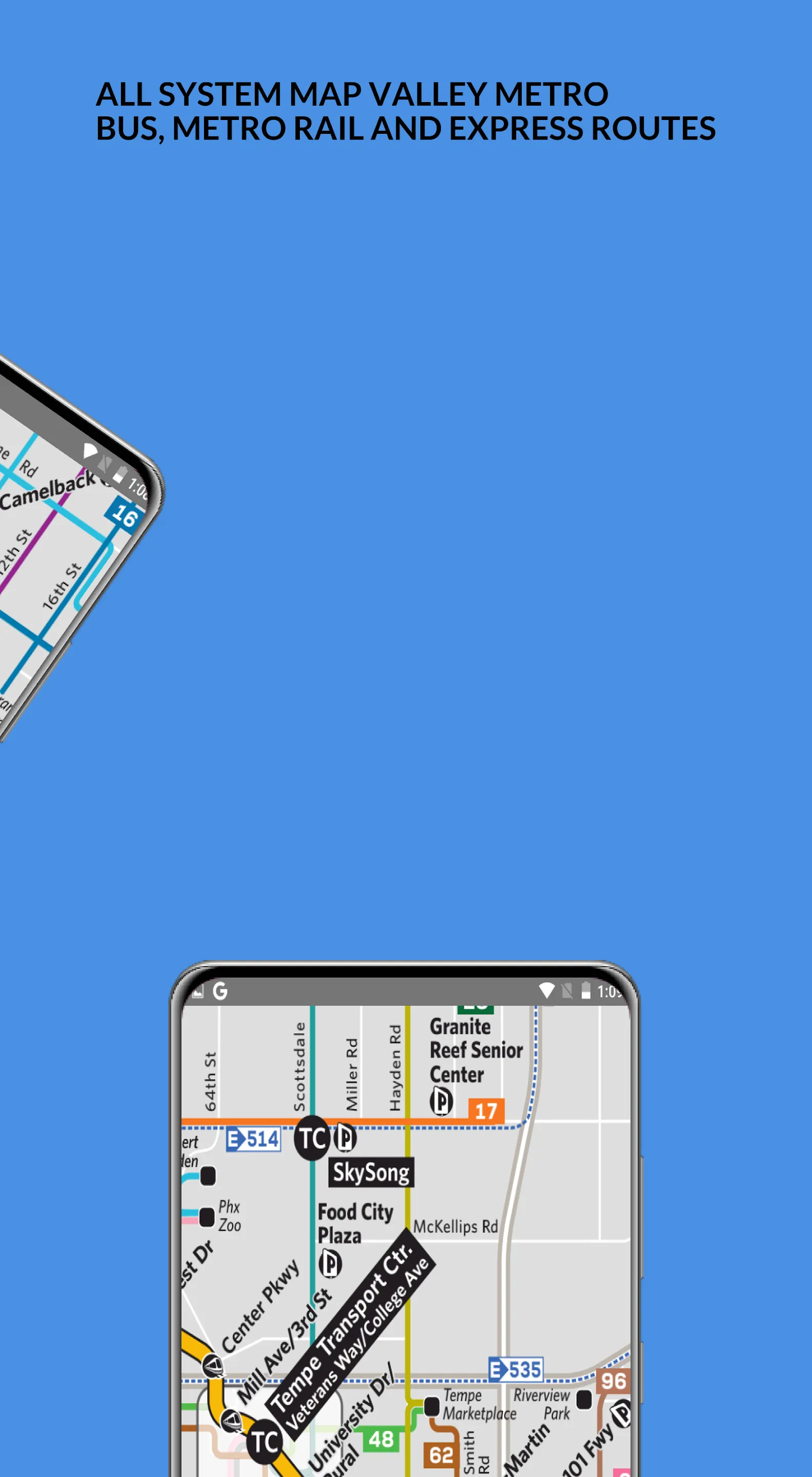 PHOENIX BUS AND RAIL MAP OFFLI | Indus Appstore | Screenshot