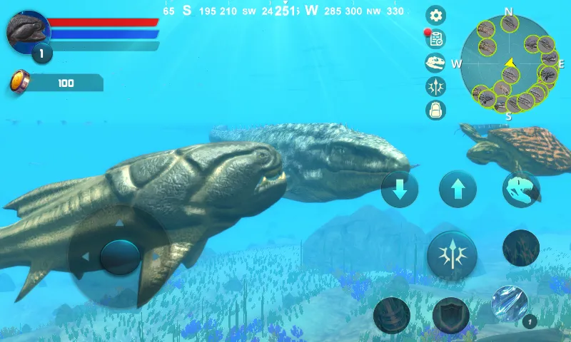 Dunkleeosteus Simulator | Indus Appstore | Screenshot