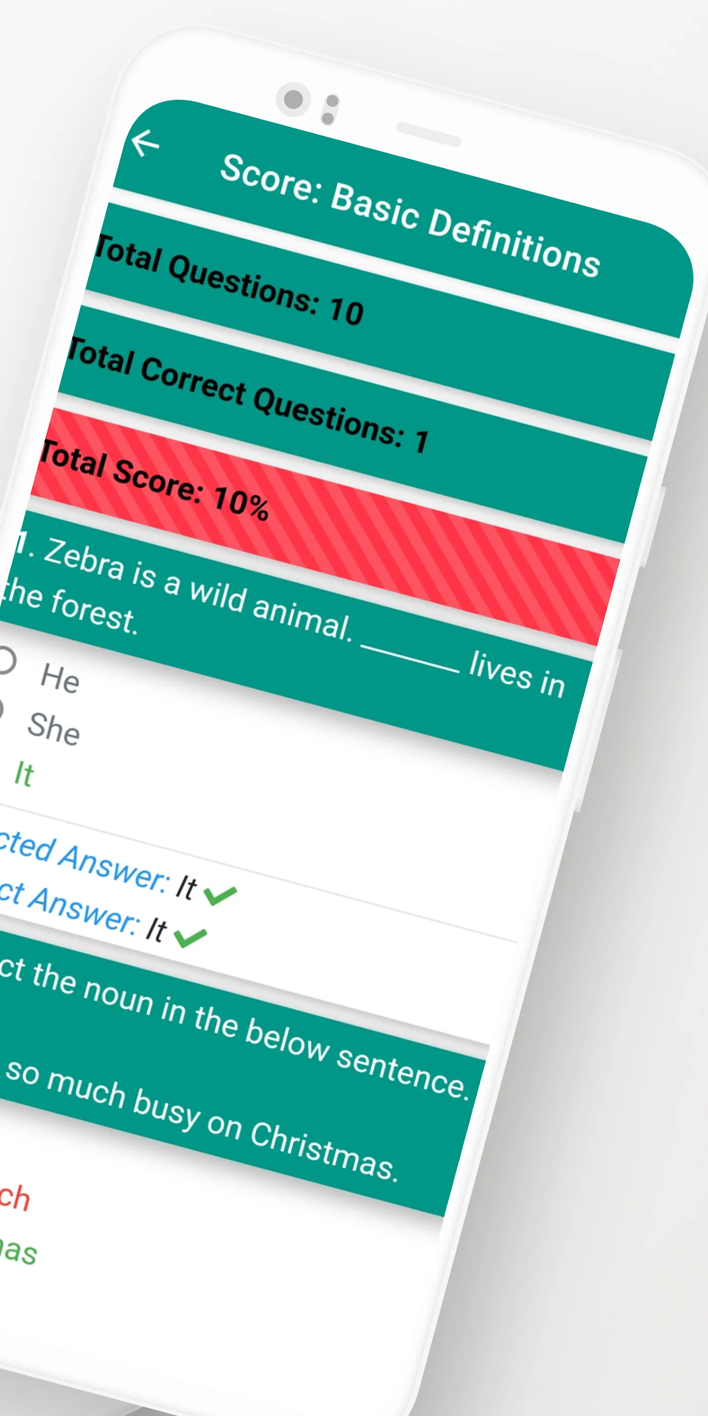 Grammar Pro: Basics & Tests | Indus Appstore | Screenshot