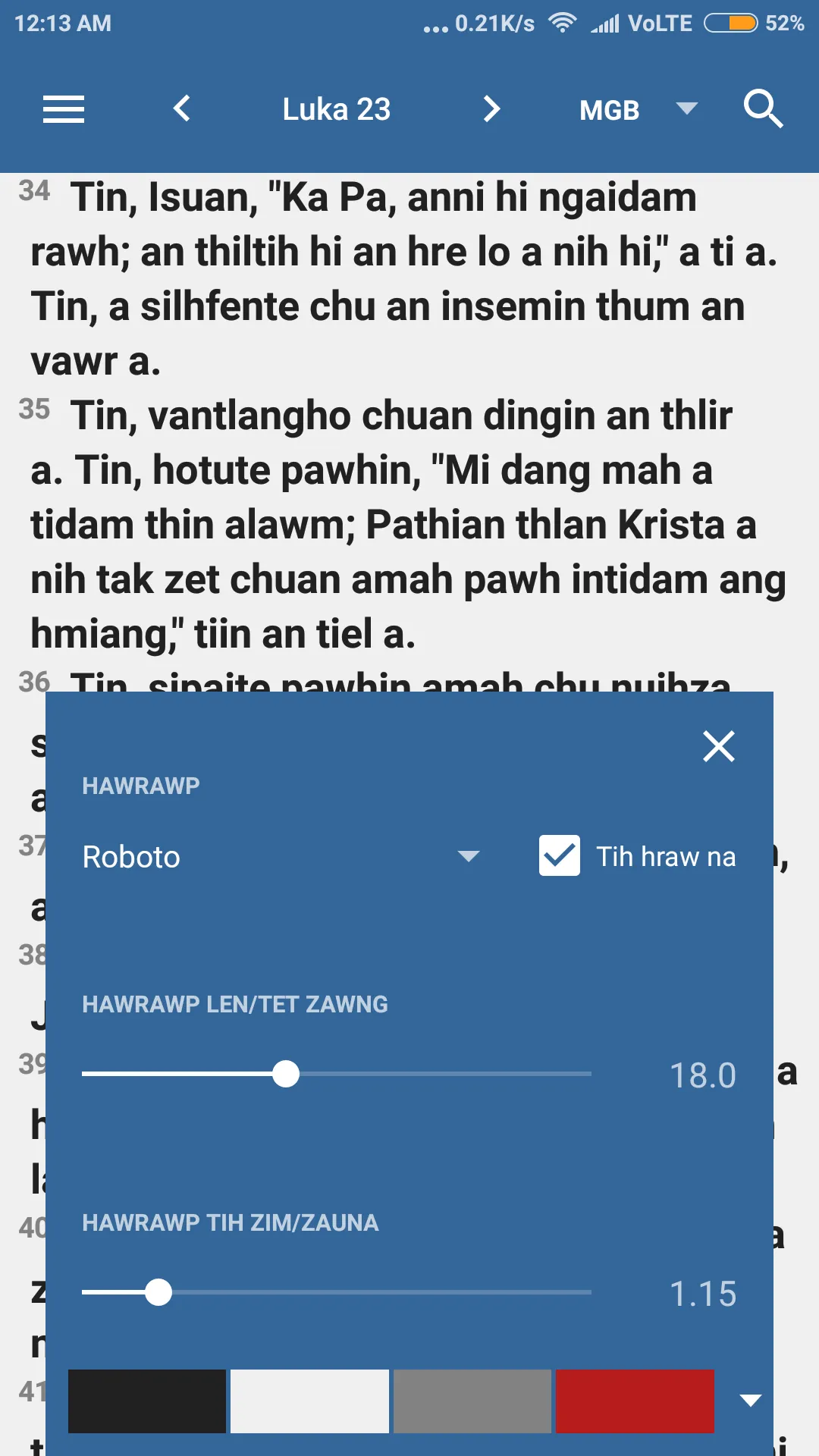 Mizo Go Bible | Indus Appstore | Screenshot