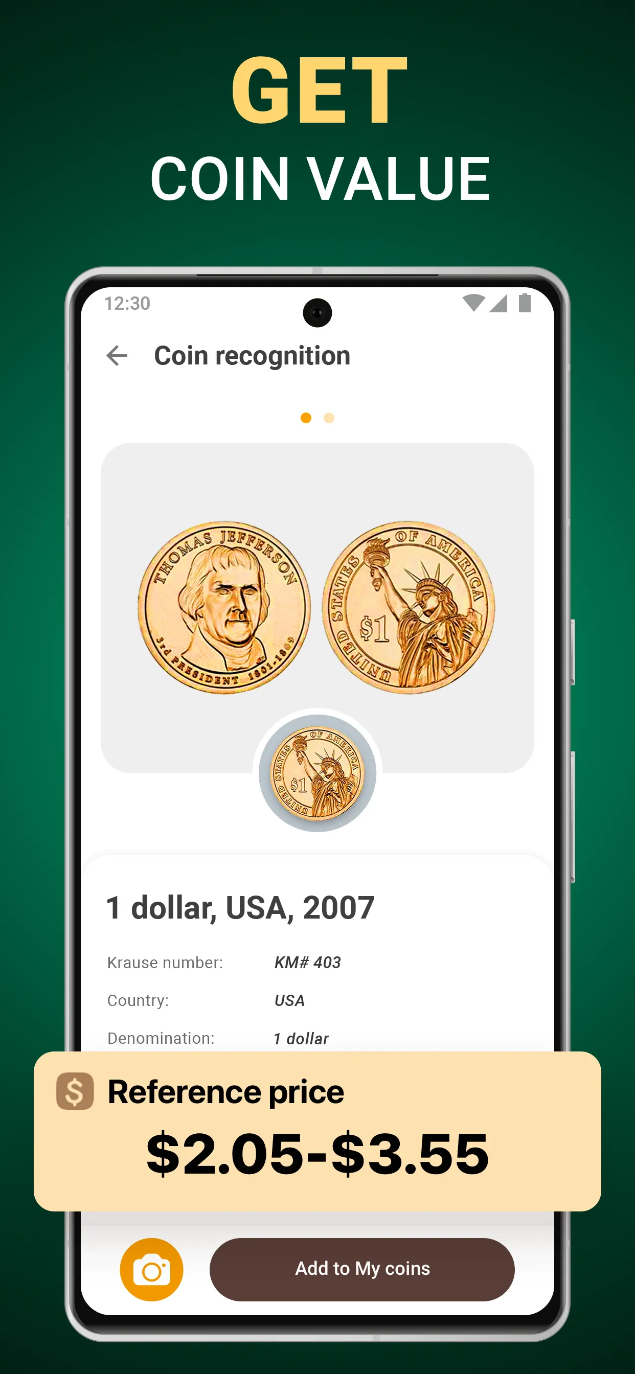 Coin ID - Coin Identifier | Indus Appstore | Screenshot