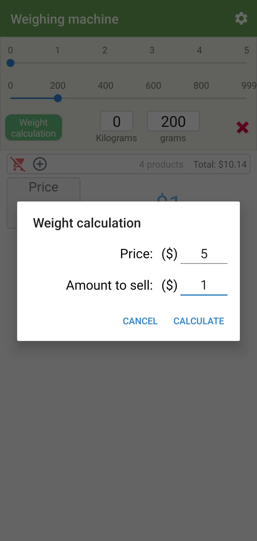 Mobile weight scale machine | Indus Appstore | Screenshot