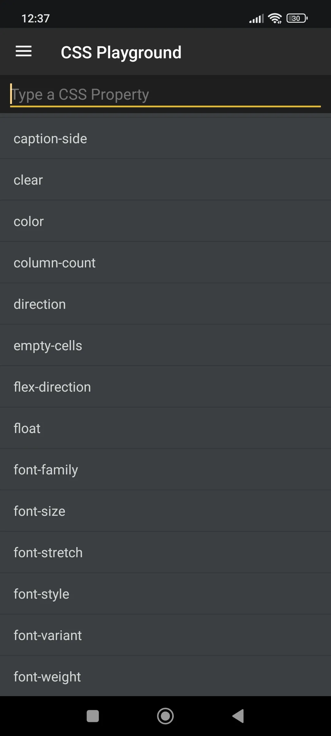 CSS Playground | Indus Appstore | Screenshot