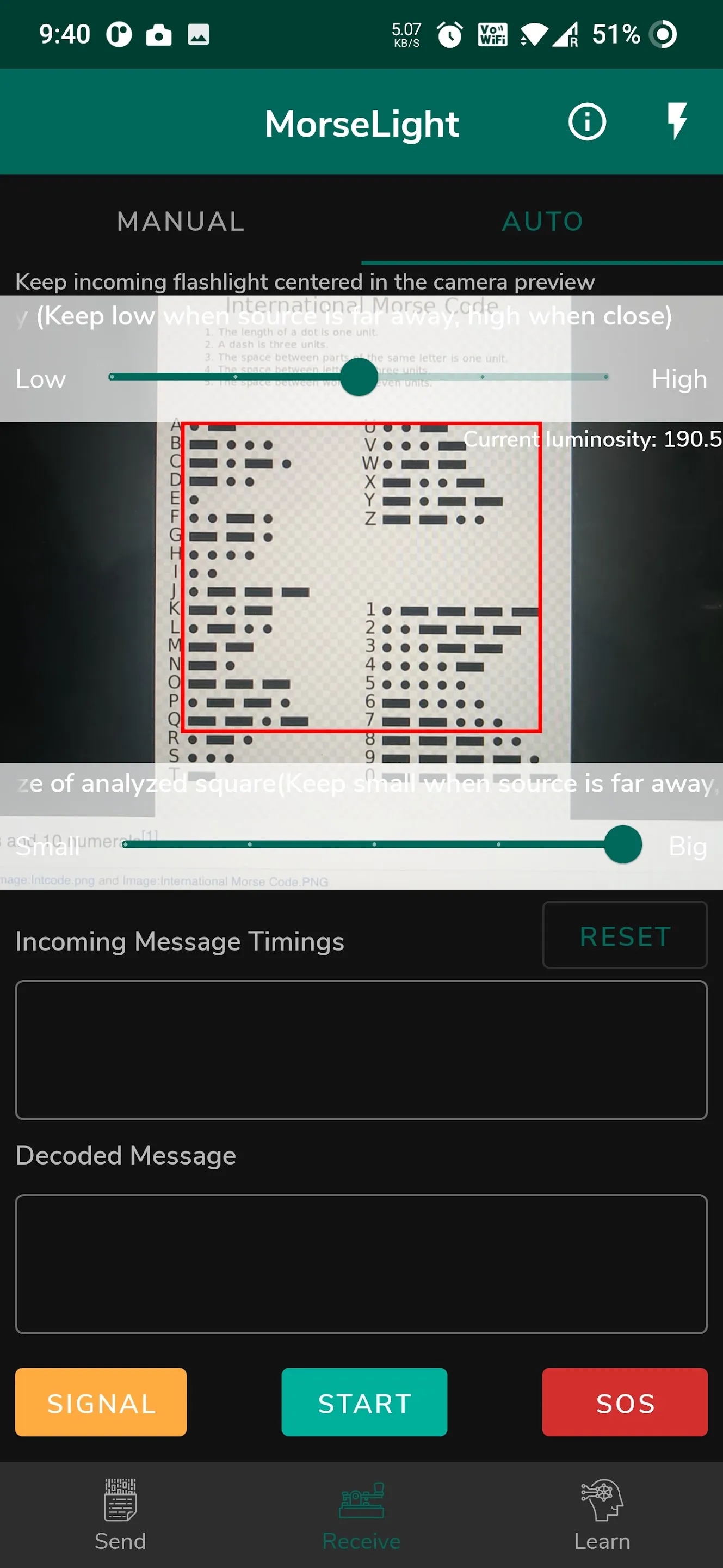 MorseLight - Learn Morse Code  | Indus Appstore | Screenshot