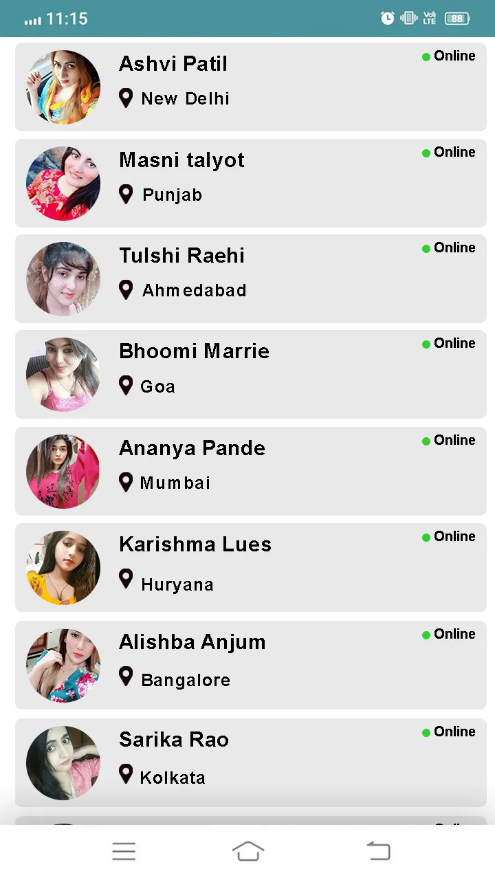 Girl Number For Online Chat | Indus Appstore | Screenshot