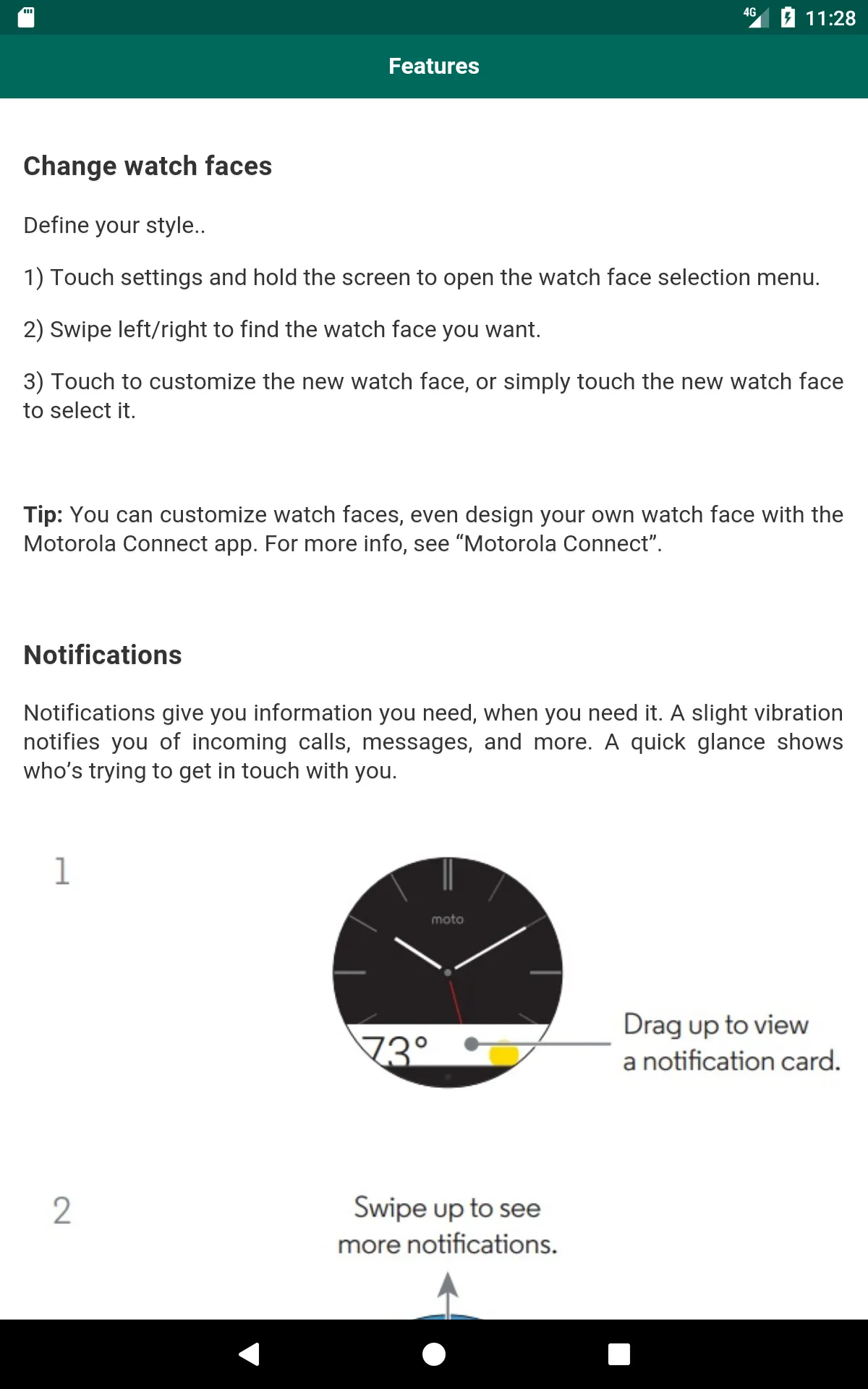 Tips for Moto 360 | Indus Appstore | Screenshot