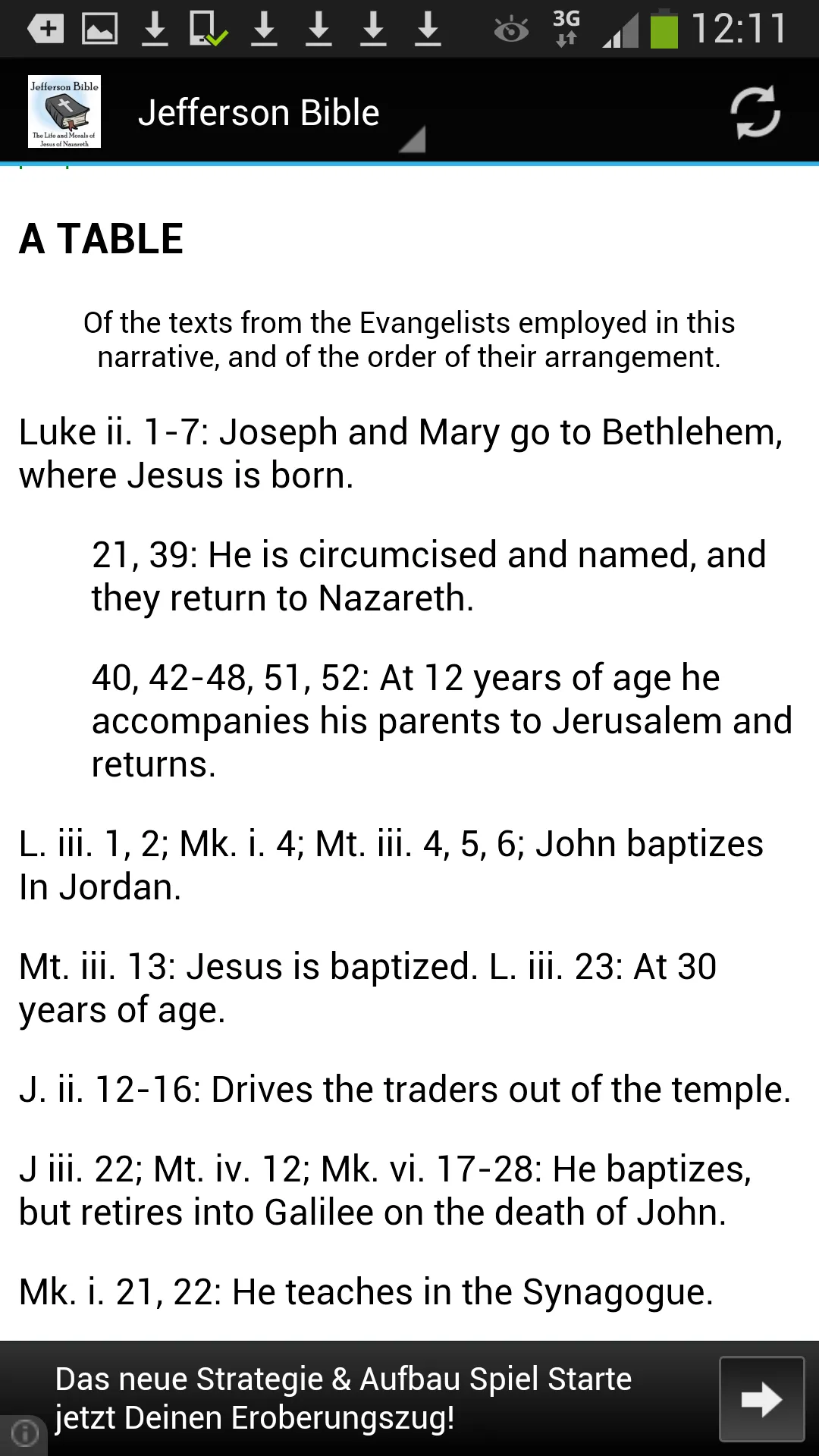 Jefferson Bible | Indus Appstore | Screenshot