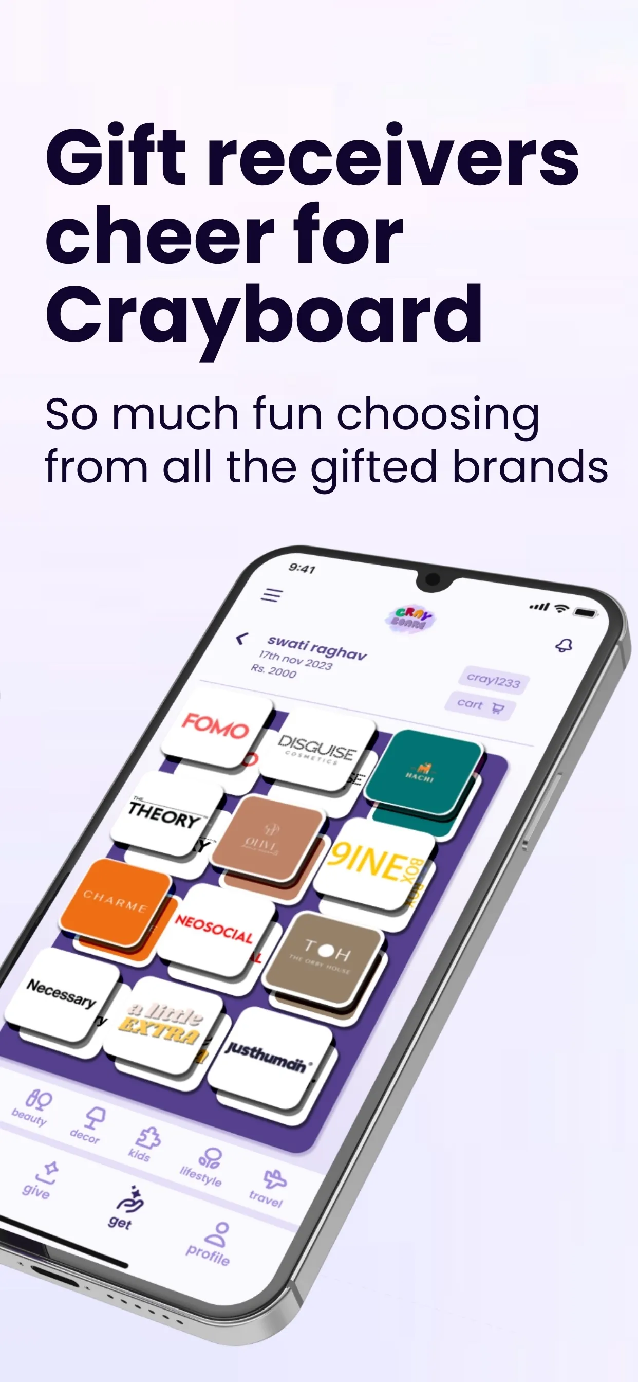 crayboard - express gifting | Indus Appstore | Screenshot