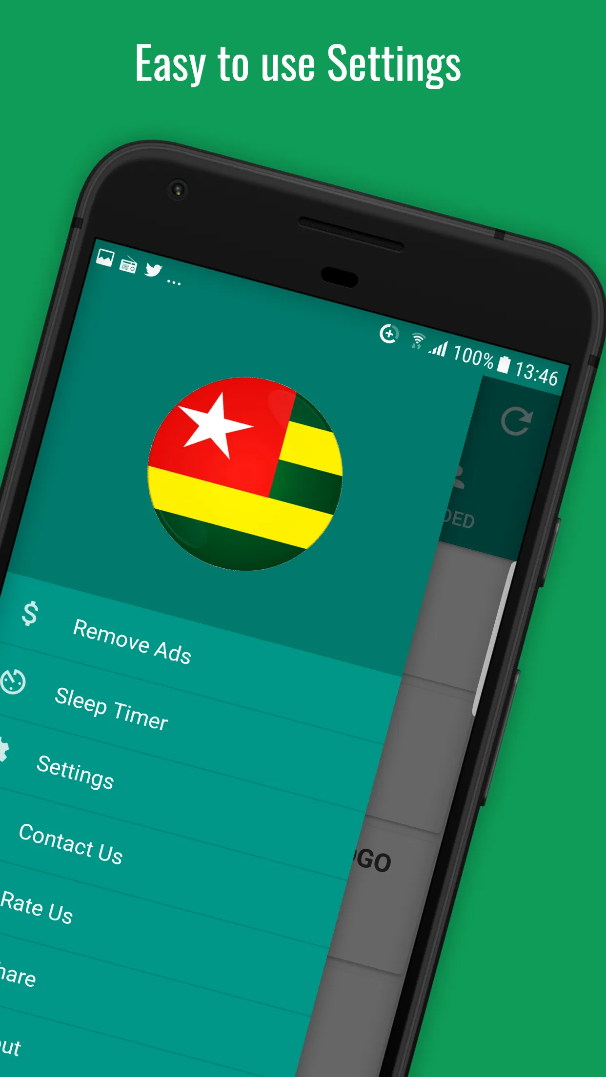 Togo Radio Stations | Indus Appstore | Screenshot