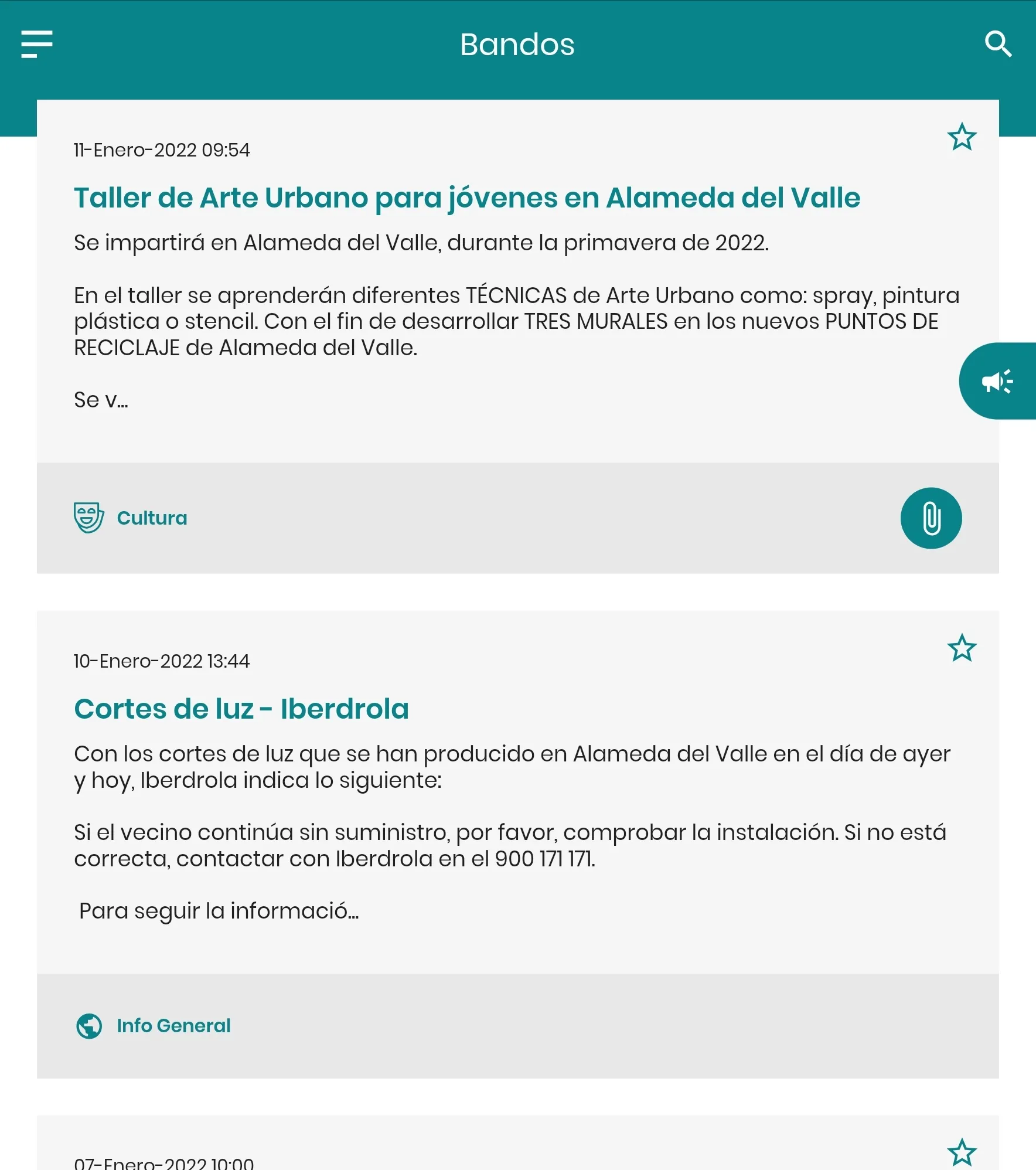 Alameda del Valle Informa | Indus Appstore | Screenshot