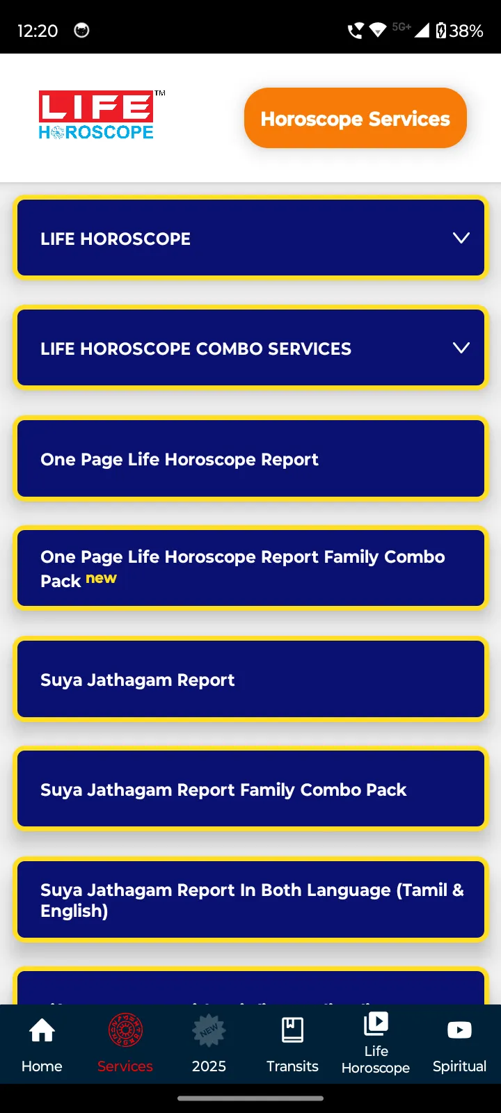 Life Horoscope | Indus Appstore | Screenshot