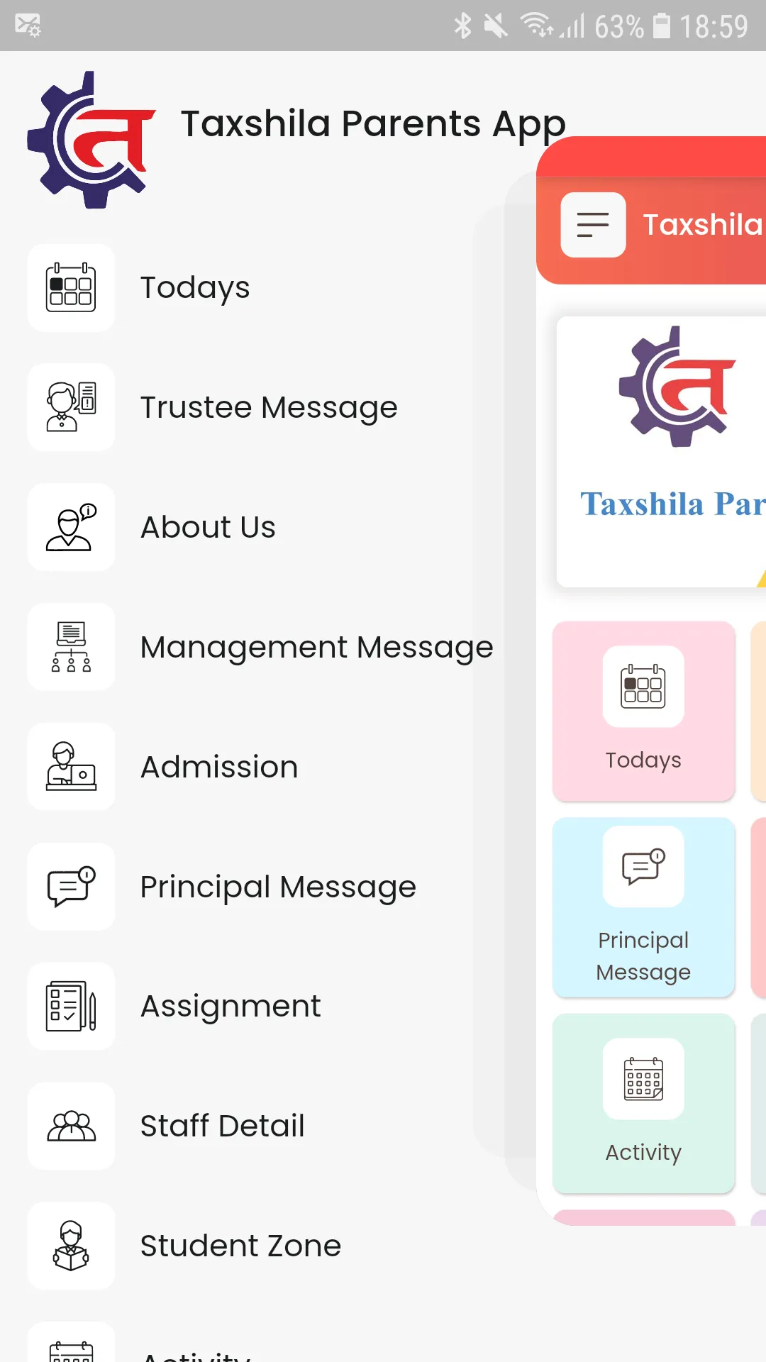 Taxshila Parents App | Indus Appstore | Screenshot