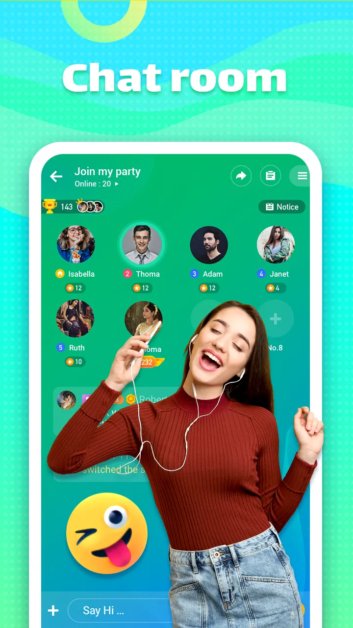 Ola Party - Live, Chat & Party | Indus Appstore | Screenshot