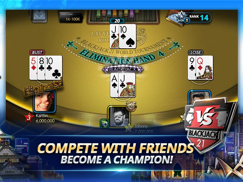 Blackjack - World Tournament | Indus Appstore | Screenshot