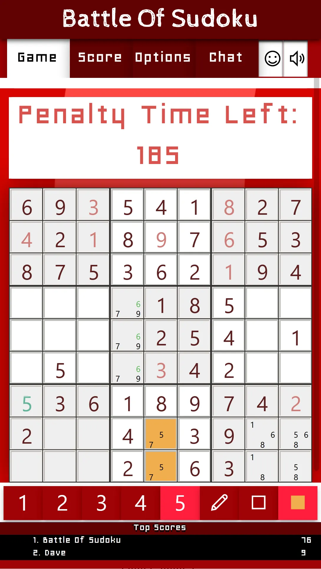 Battle Of Sudoku | Indus Appstore | Screenshot