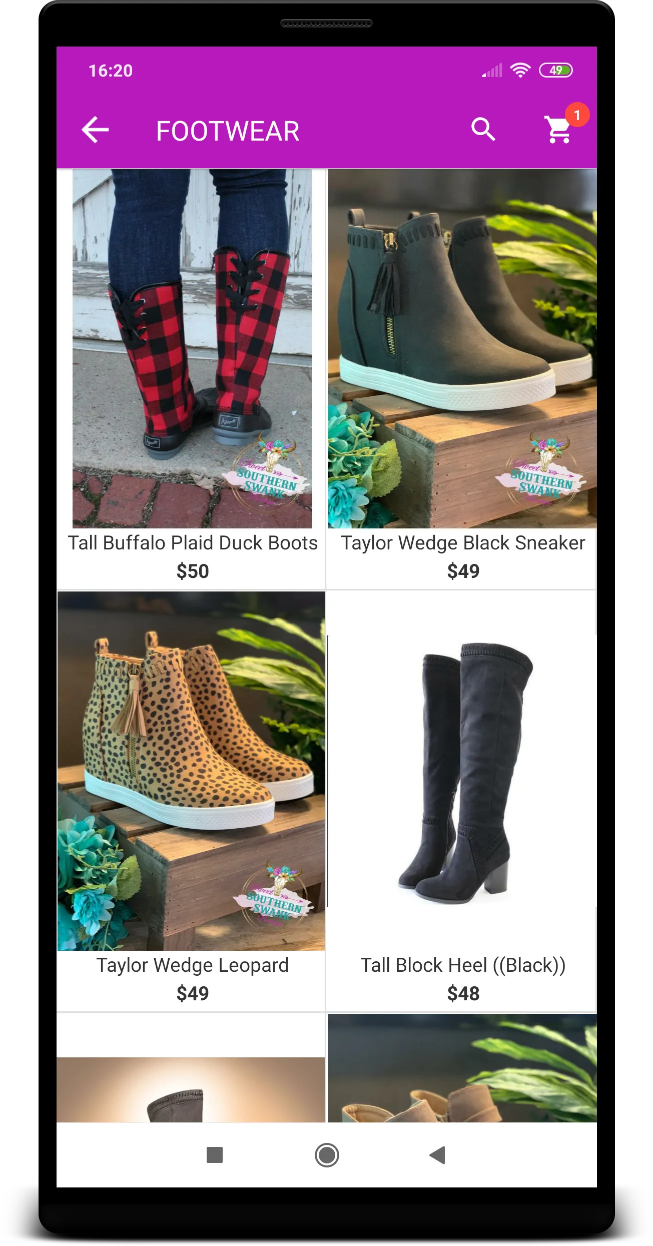 Sweet Southern Swank Boutique | Indus Appstore | Screenshot