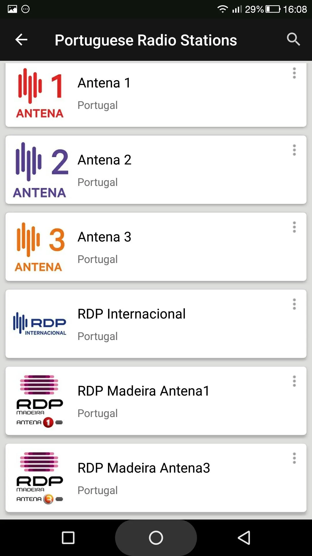 Portuguese Radio Stations | Indus Appstore | Screenshot