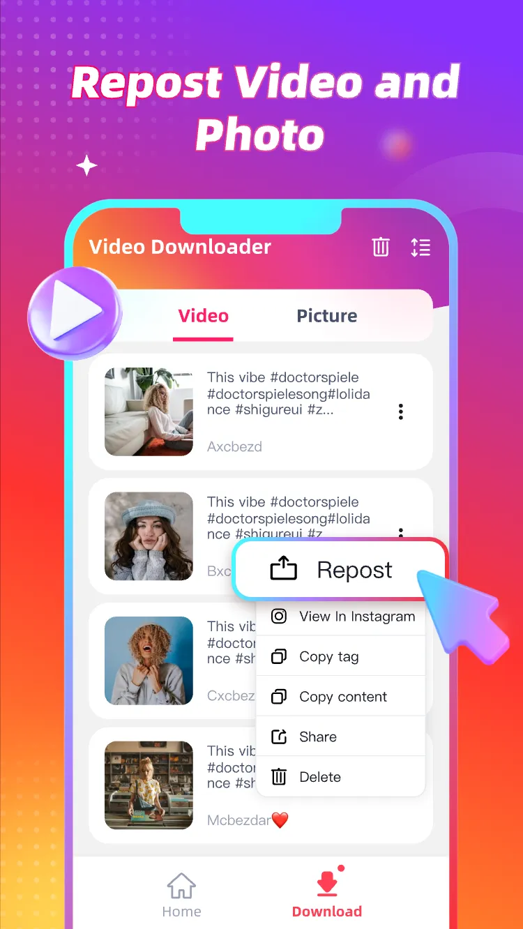 Reels Downloader - Story Saver | Indus Appstore | Screenshot