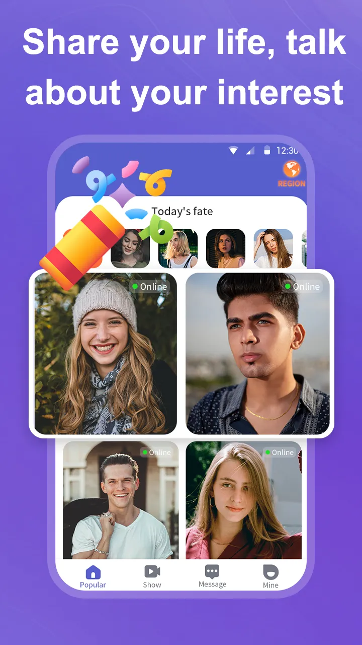 Flipped– Online Video Calling | Indus Appstore | Screenshot