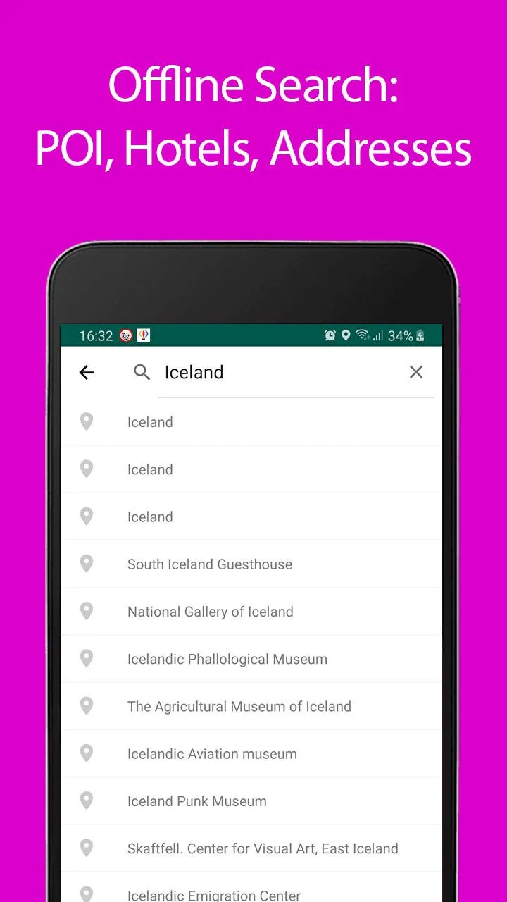 Iceland Offline Map and Travel | Indus Appstore | Screenshot