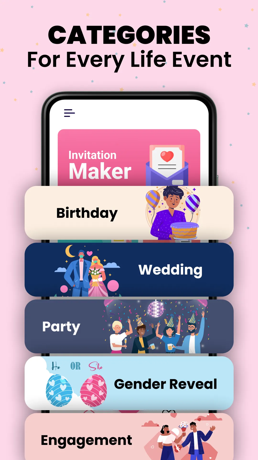 Invitation Maker & Card Design | Indus Appstore | Screenshot