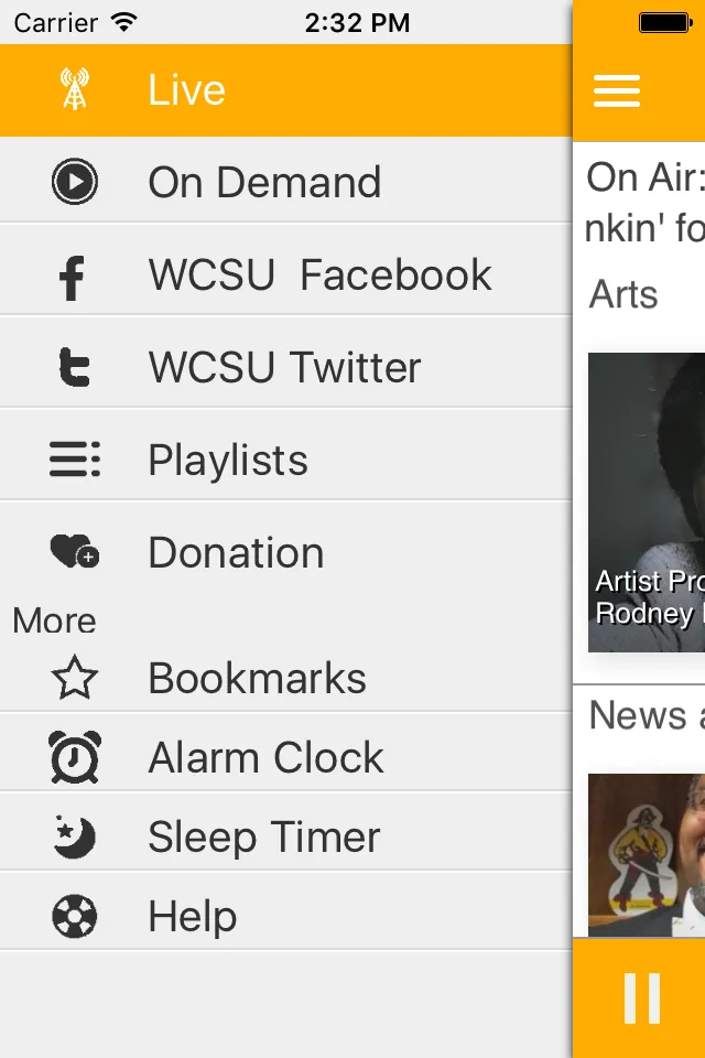 WCSU Public Radio App | Indus Appstore | Screenshot