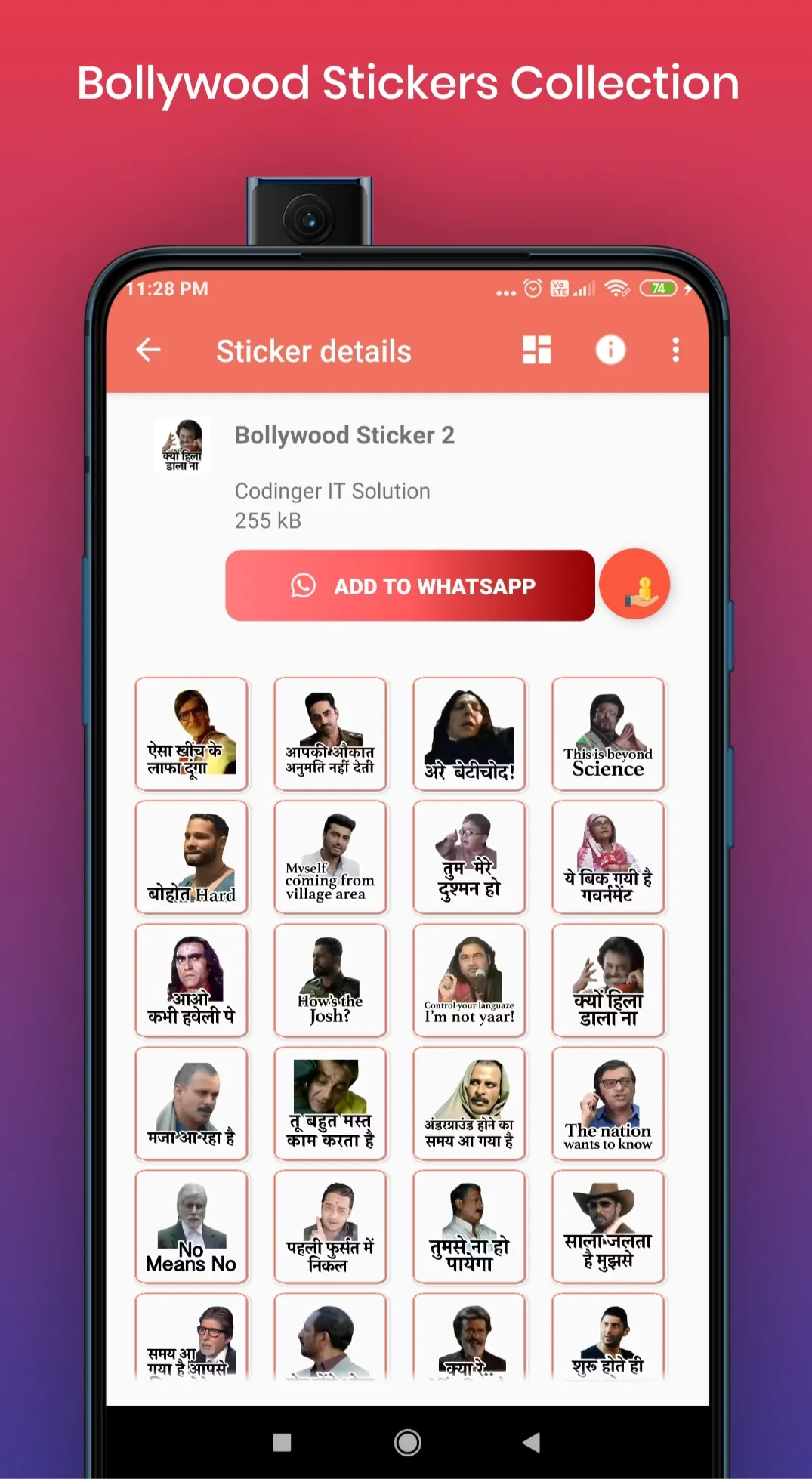 Web Series Stickers | Indus Appstore | Screenshot