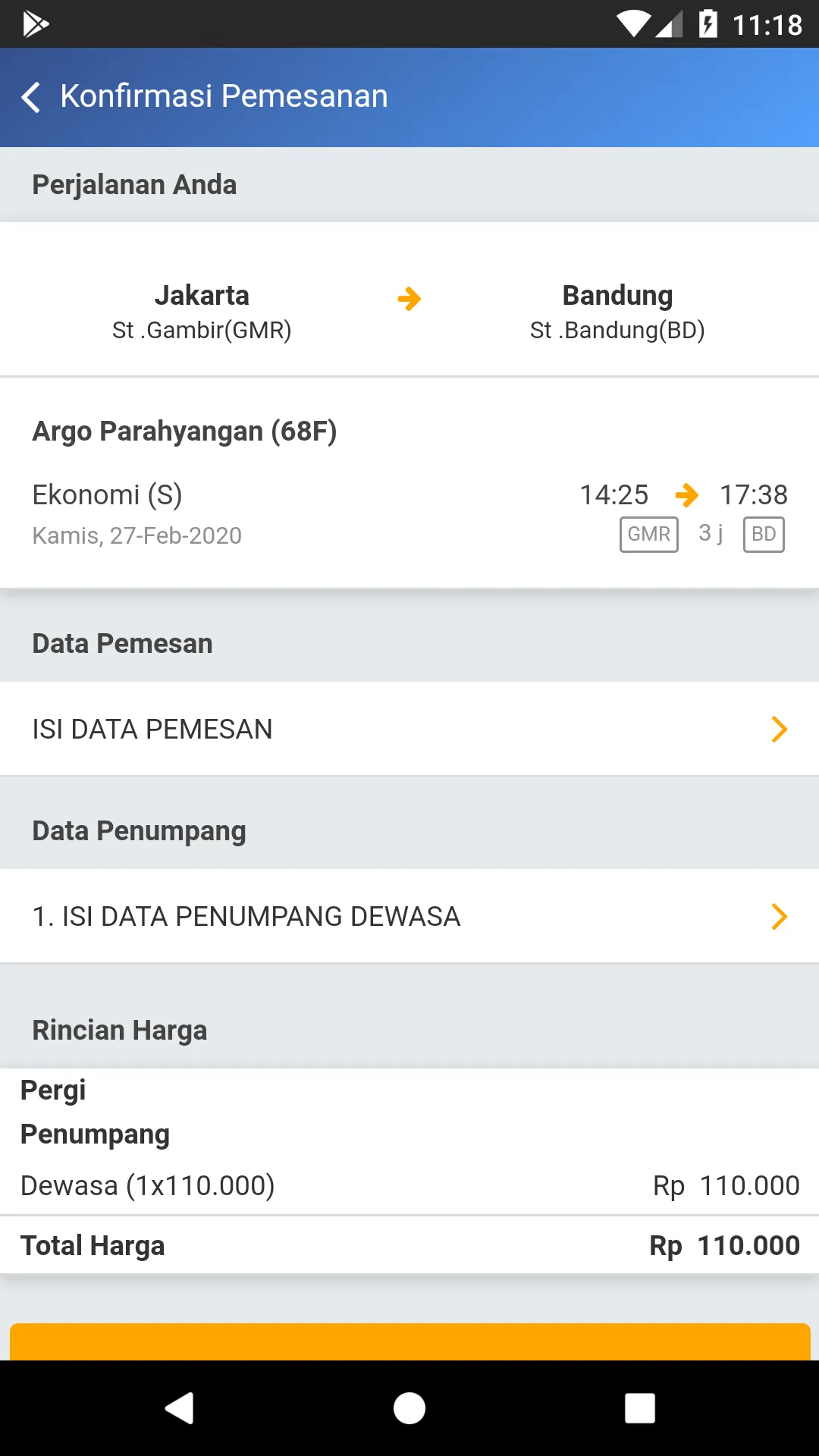 TiketKeretaApi.com | Indus Appstore | Screenshot