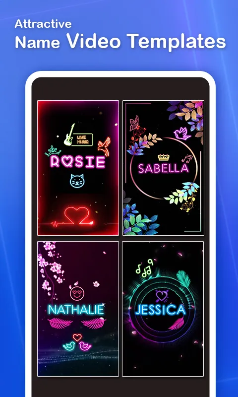 Name Video Maker - Name Art | Indus Appstore | Screenshot