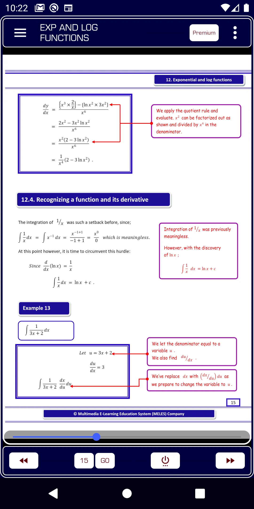 Exponential and Log functions | Indus Appstore | Screenshot