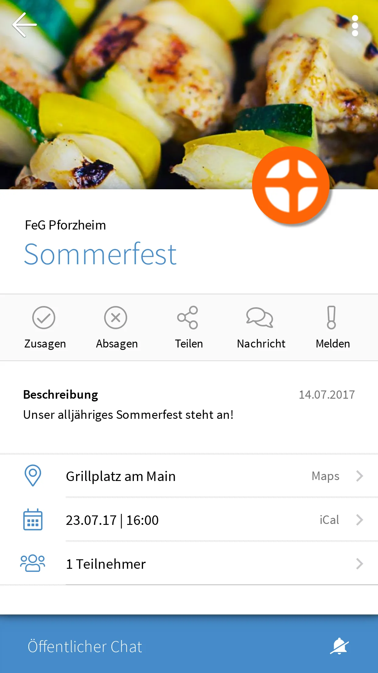 FeG Pforzheim | Indus Appstore | Screenshot