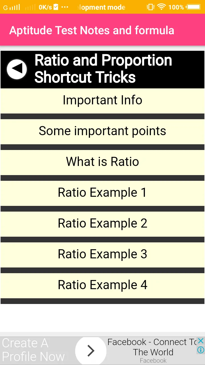 Aptitude Test Notes | Indus Appstore | Screenshot